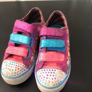 Skechers Shopkins Lite up Shoe 2Y